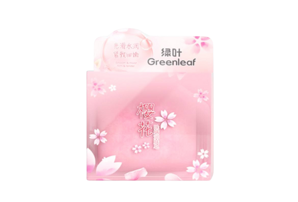 GREENLEAF туалетное мыло с цветами вишни от чесоточного зуда (100 г)