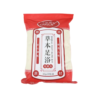 Carich Травяной компресс для ног, 30 г × 30 шт.